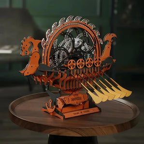 puzzle 3d statek piracki