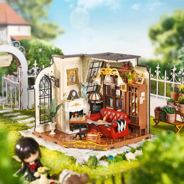 Salon Catherine – wnętrze miniaturowego domku