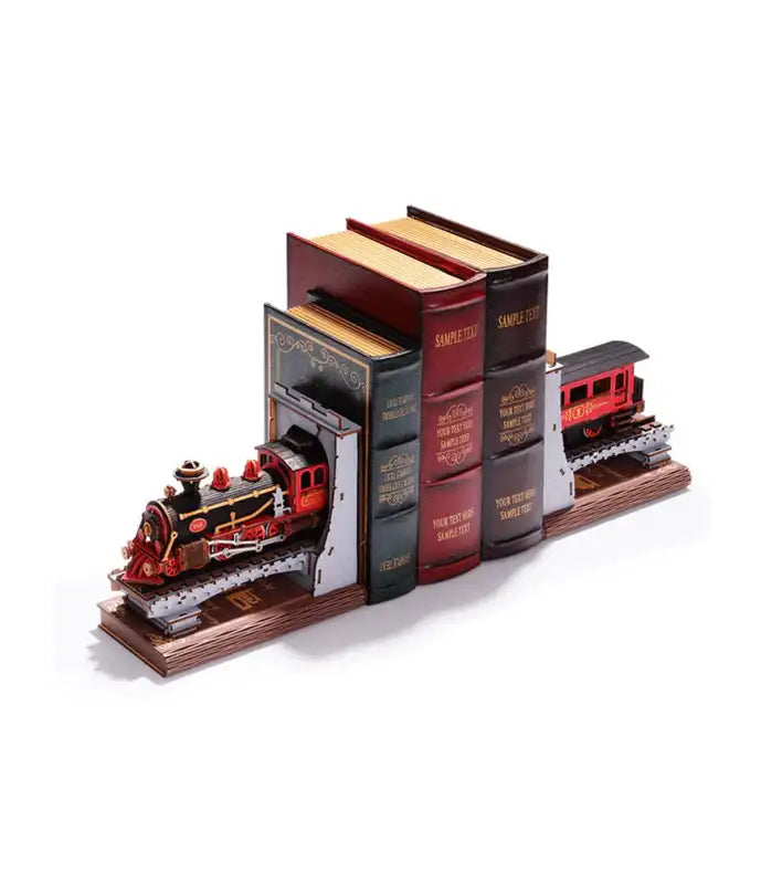 Book Nook Century Train – miniaturowa lokomotywa parowa, detale