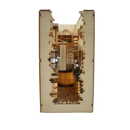 Book Nook Three Floor Wizard Alley – najwyższe piętro dioramy DIY