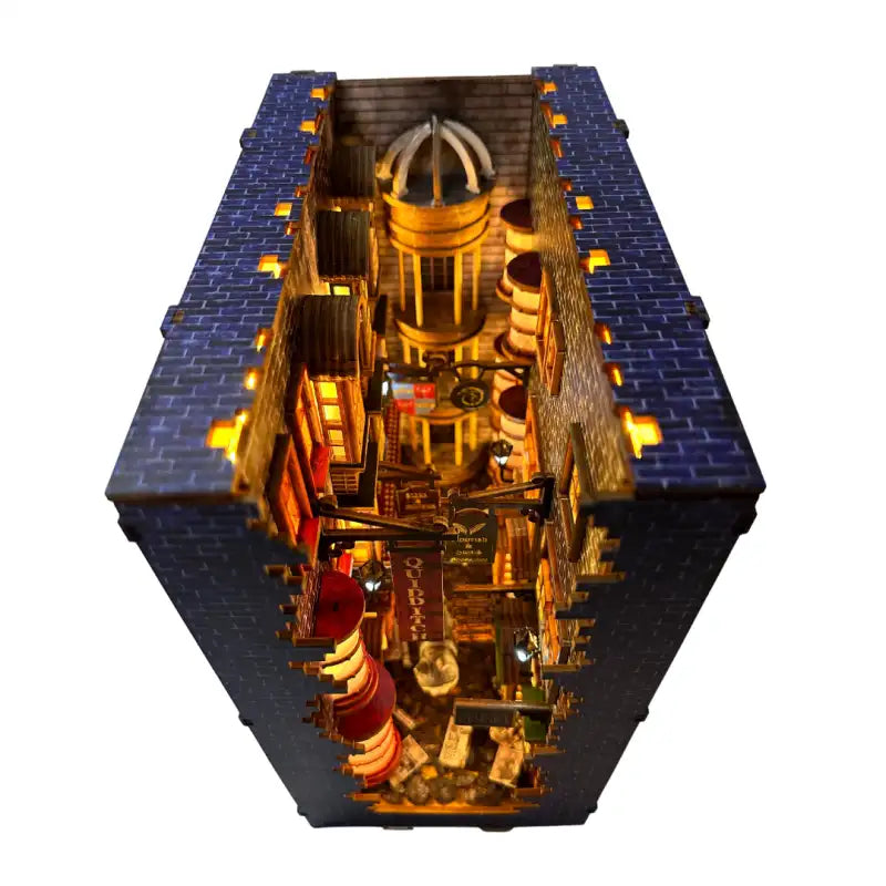 Book Nook Three Floor Wizard Alley – drugie piętro miniaturowej uliczki