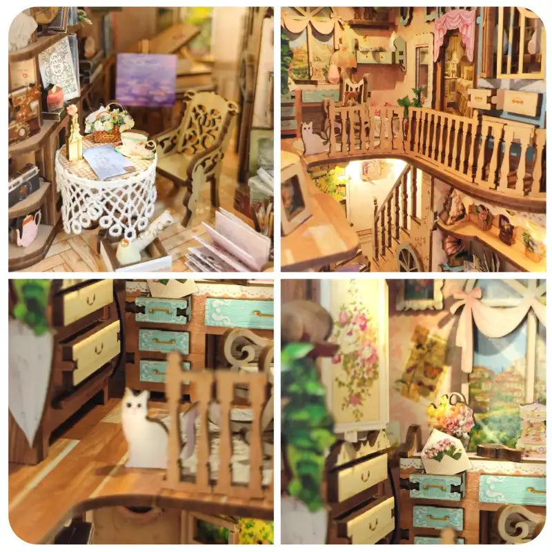 Book Nook Countryside Diary – sielskie detale wsi w miniaturze