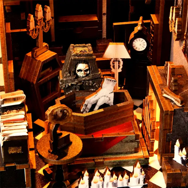 Book Nook Dark Family – oświetlenie LED budujące mroczny nastrój