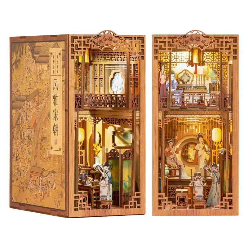 Book Nook Elegant Song Dynasty – dostojna sceneria dawnych Chin