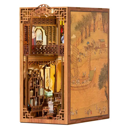 Book Nook Elegant Song Dynasty – oświetlenie LED podkreślające architekturę