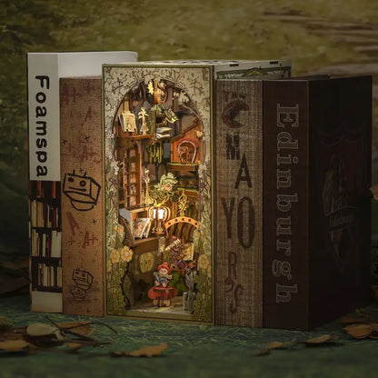 Book Nook Elven Paradise – magiczna sceneria dioramy DIY