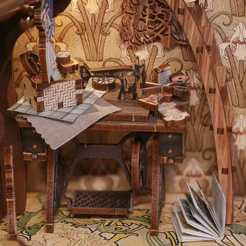 Book Nook Elven Paradise – oświetlenie LED rozświetlające baśniową scenę