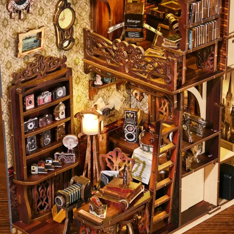 Book Nook Film Darkroom – oświetlenie LED oddające klimat ciemni