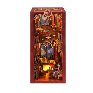 Book Nook Flame Common Room