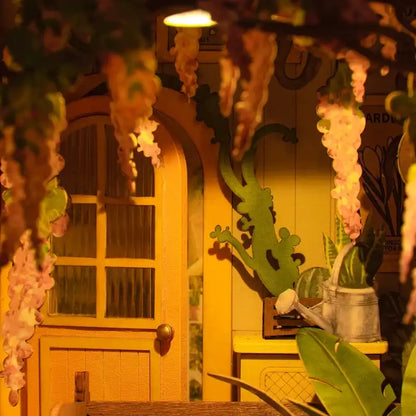 Book Nook Garden House – oświetlenie LED oddające słoneczny nastrój