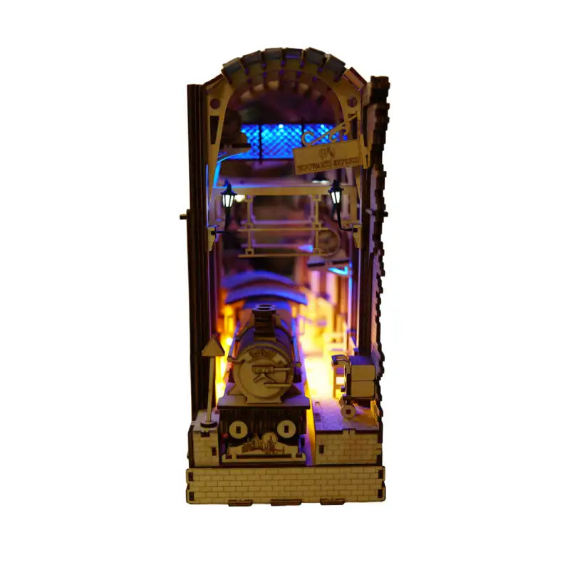 Book Nook Wizard Train Platform – oświetlenie LED rozświetlające peron