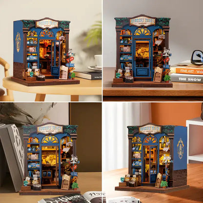 Book Nook Journey Trace Bookshop – oświetlenie LED rozświetlające księgarnię