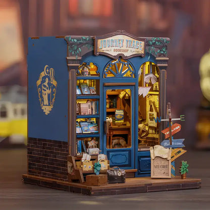 Book Nook Journey Trace Bookshop – nastrojowe wnętrze księgarni