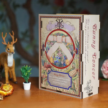 Book Nook Elven Bookshop – detale oświetlenia i wystroju