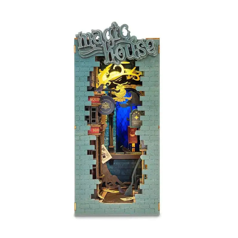 Book Nook Magic House – magiczne detale domku w miniaturze