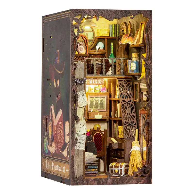 Book Nook Magic Apothecary – oświetlenie LED budujące magiczny nastrój