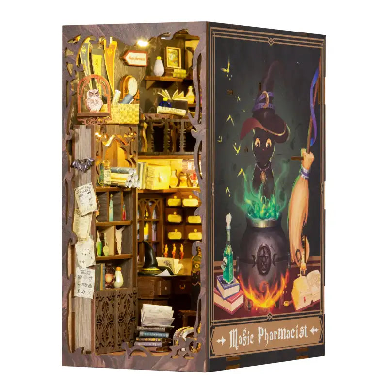 Book Nook Magic Apothecary – magiczne zioła i akcesoria w scenerii