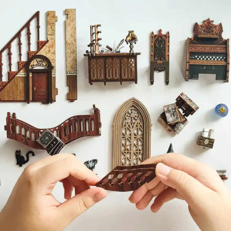 Book Nook Magic World – magiczna sceneria dioramy DIY