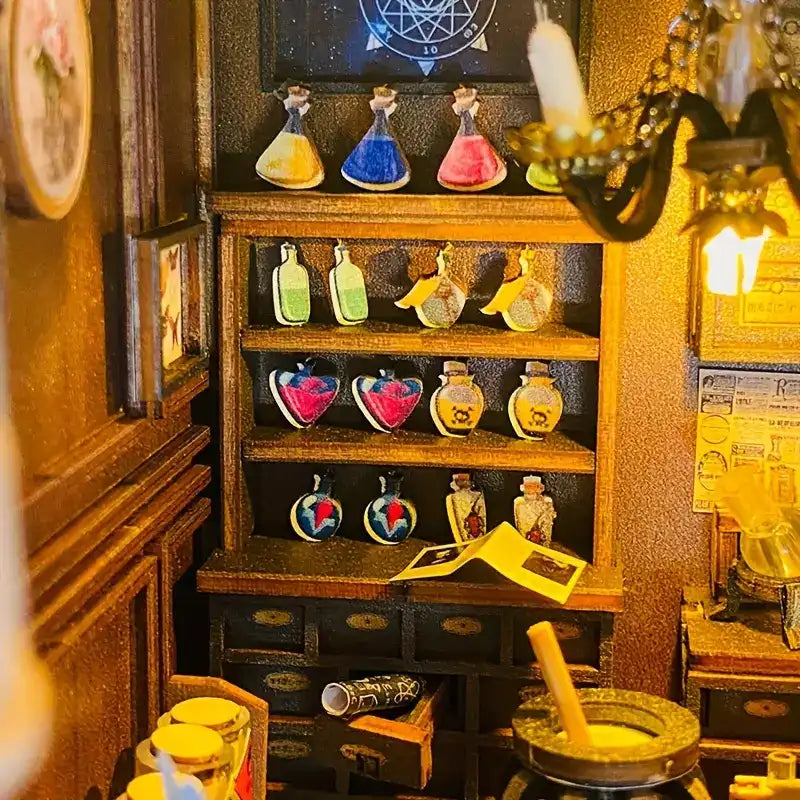 Book Nook Mira Magic House – oświetlenie LED budujące baśniowy nastrój