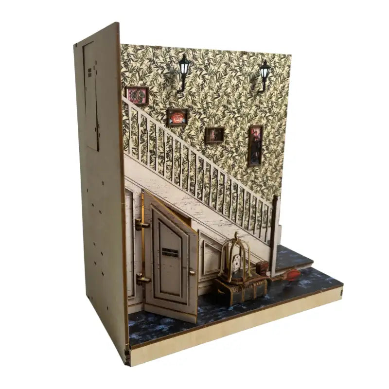 Book Nook Under Staircase Cupboard – magiczne akcesoria w miniaturze