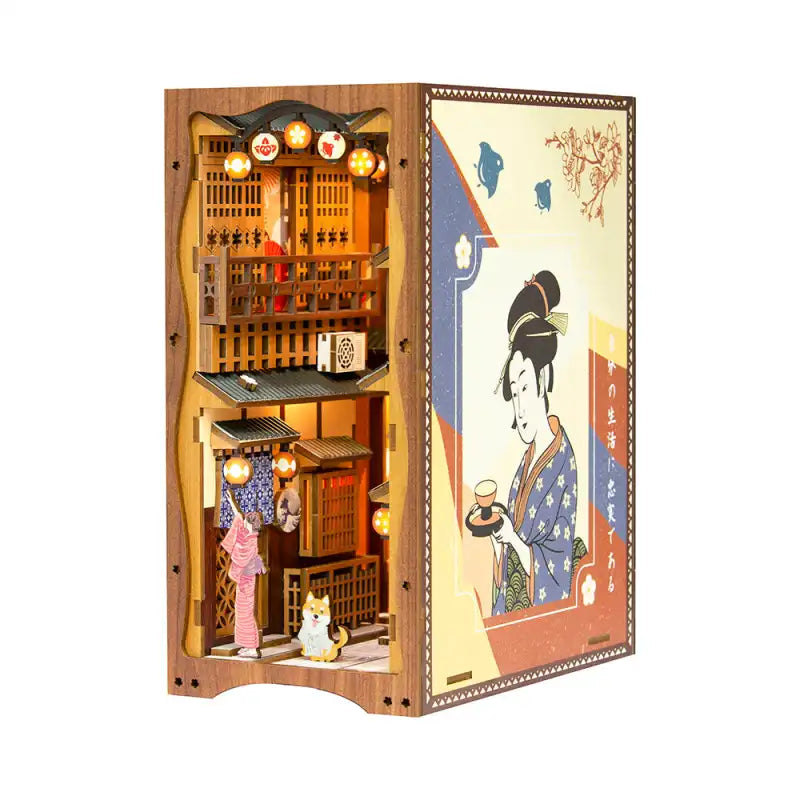 Book Nook Sakura Tree – oświetlenie LED rozświetlające japońską scenę