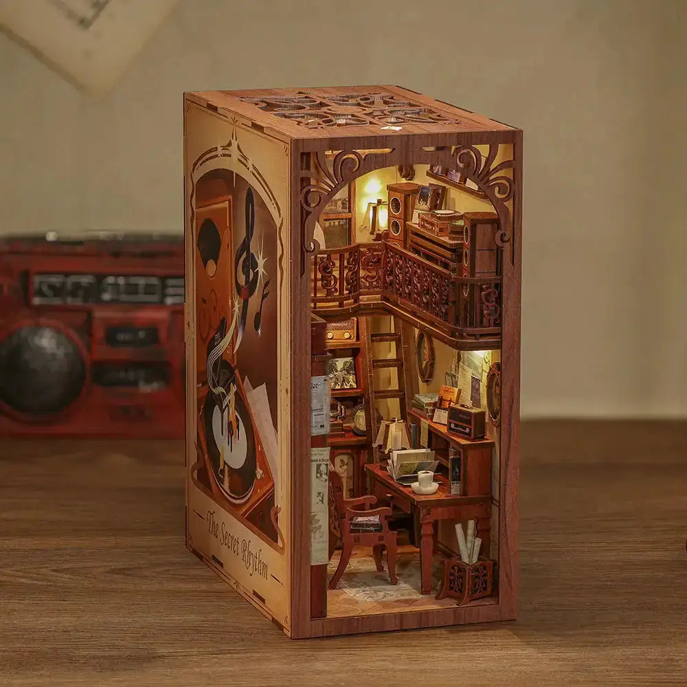 Book Nook Secret Rhythm – górny poziom muzycznej dioramy