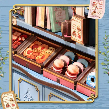Book Nook Sweet Marie – oświetlenie LED rozświetlające sklepik
