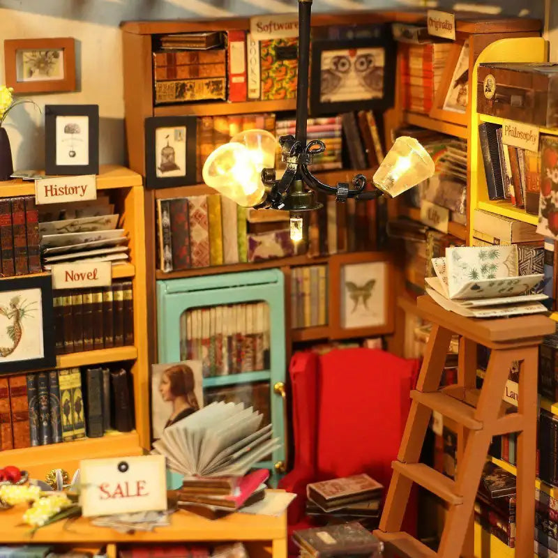 Biblioteka Sama – detale zestawu DIY