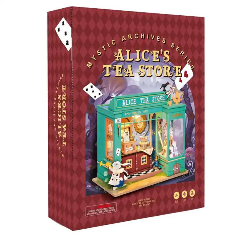 Herbaciarnia Alice – miniaturowe meble i dekoracje