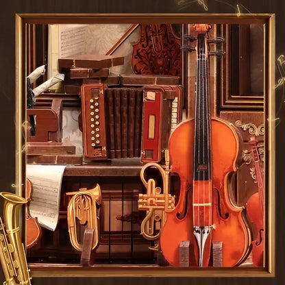 Pracownia lutnicza Bach String – miniaturowe meble i dekoracje