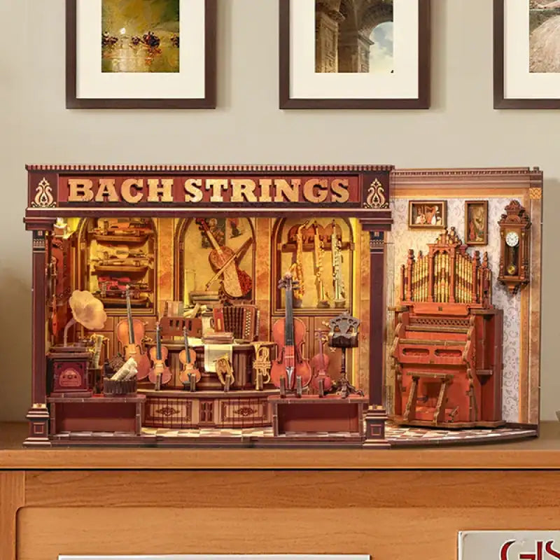 Pracownia lutnicza Bach String – detale zestawu DIY