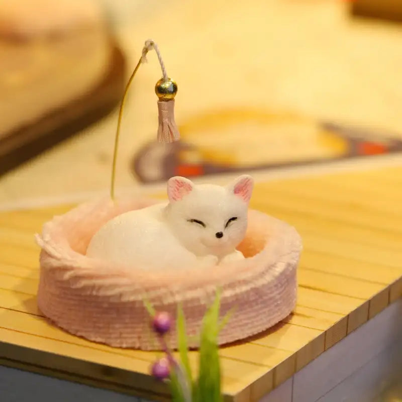 Kocia kawiarnia – miniaturowe meble i dekoracje