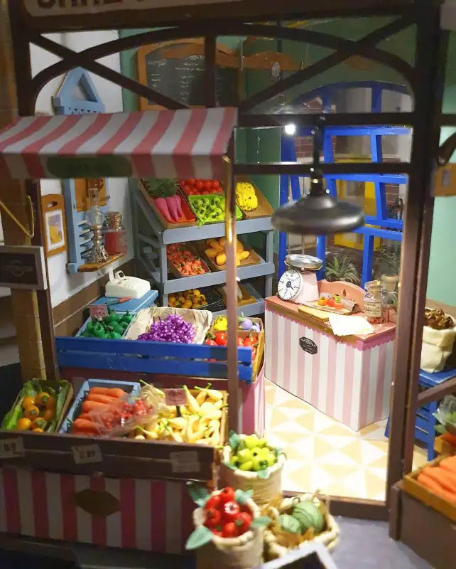 Sklep owocowy Carla – miniaturowe meble i dekoracje