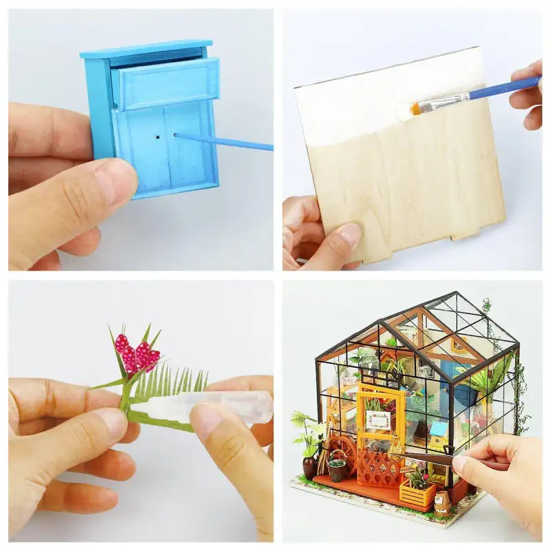 Szklarnia Cathy – miniaturowe meble i dekoracje