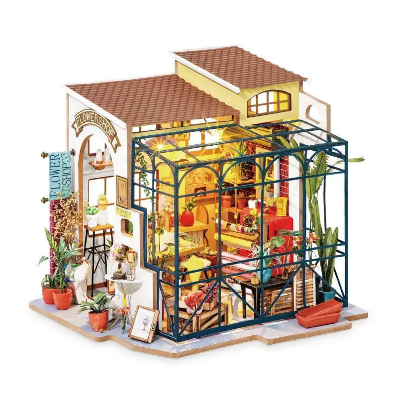 Kwiaciarnia Emily – detale zestawu DIY