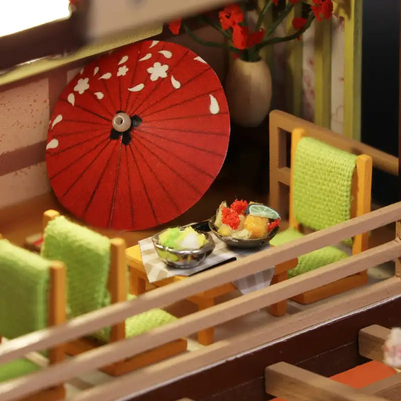 Japoński bar sushi – detale zestawu DIY