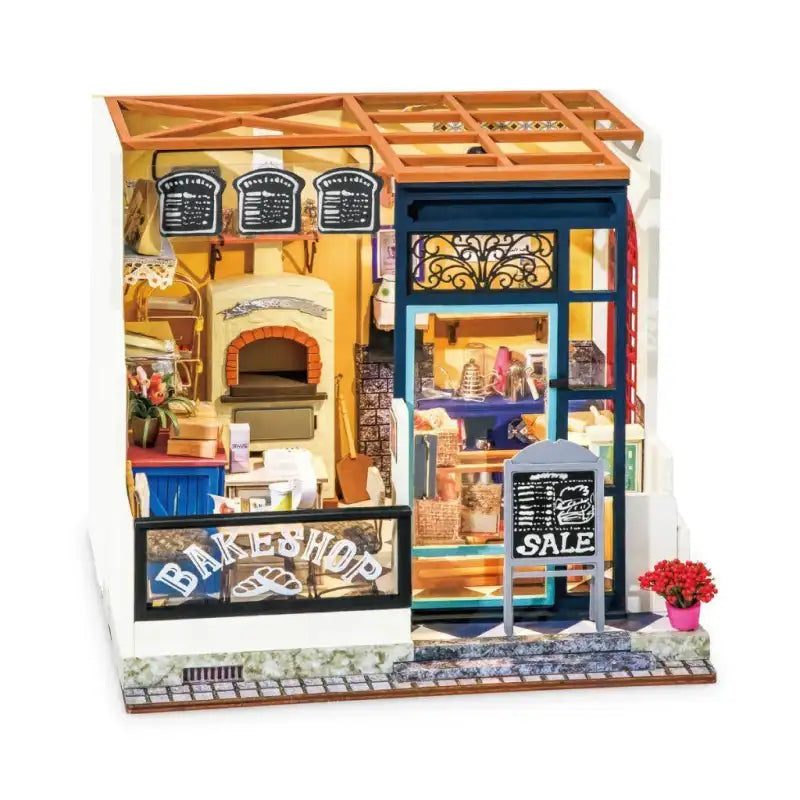 Piekarnia Nancy – wnętrze miniaturowego domku