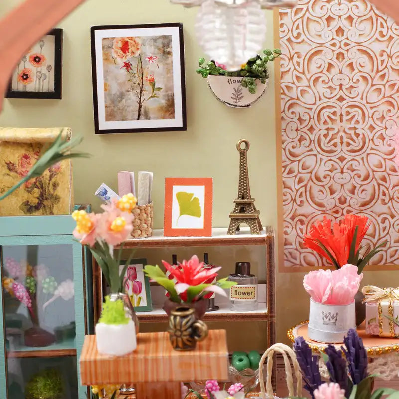 Zielony dom Jenny – detale zestawu DIY