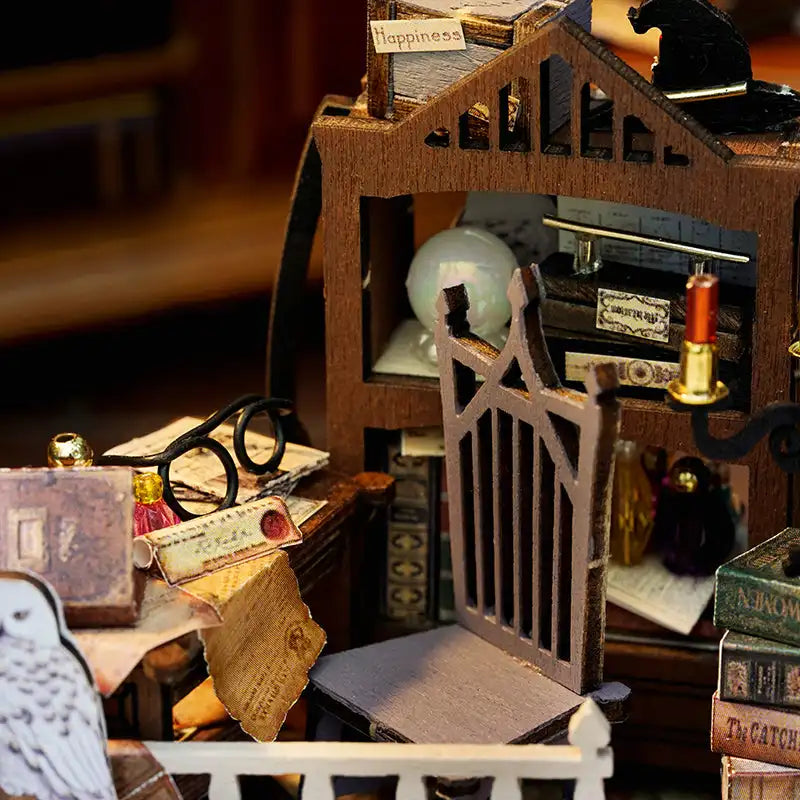 Magiczny dom – wnętrze miniaturowego domku
