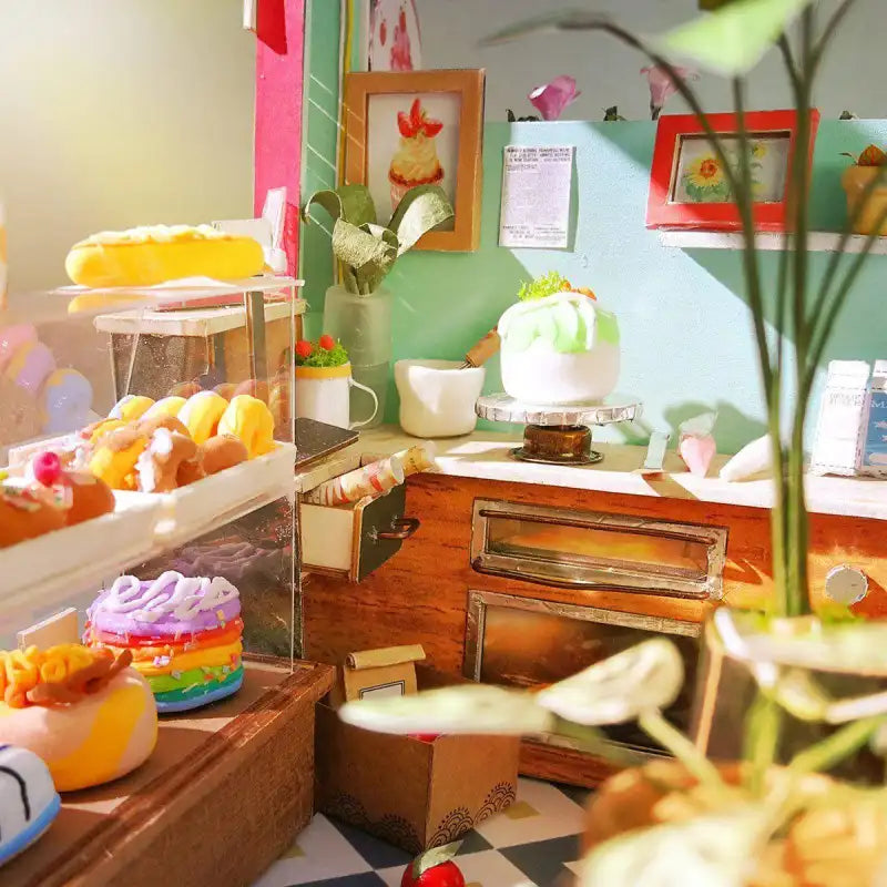 Sklep z deserami Miss Dessert – detale zestawu DIY