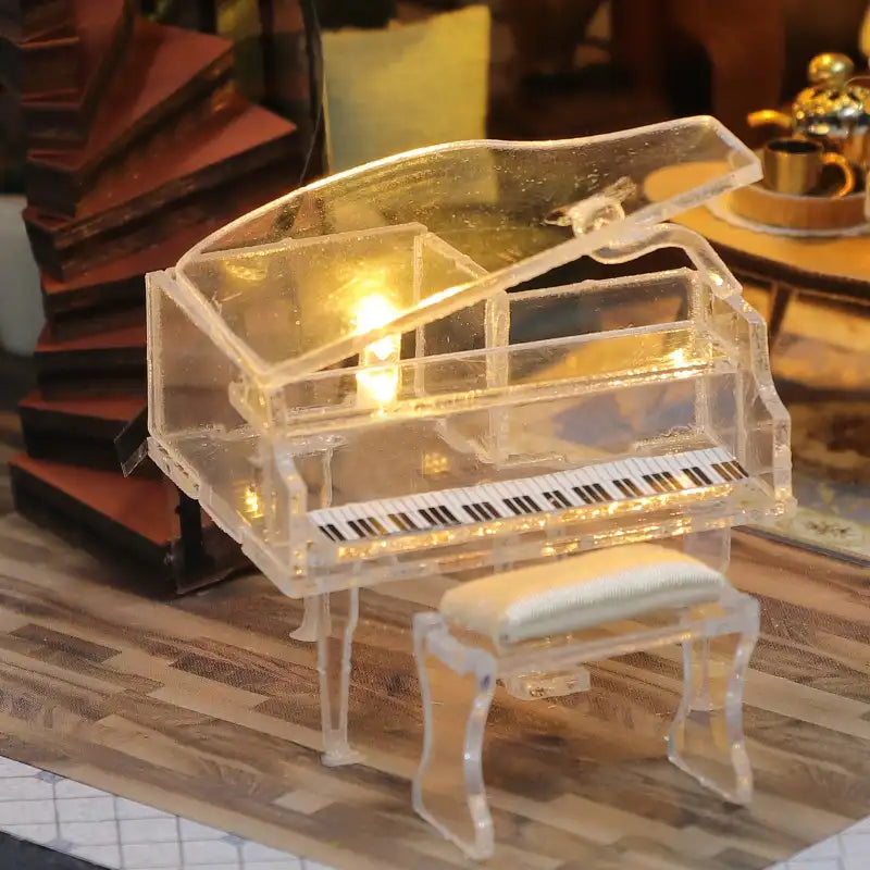 Pawilon marzeń – wnętrze miniaturowego domku