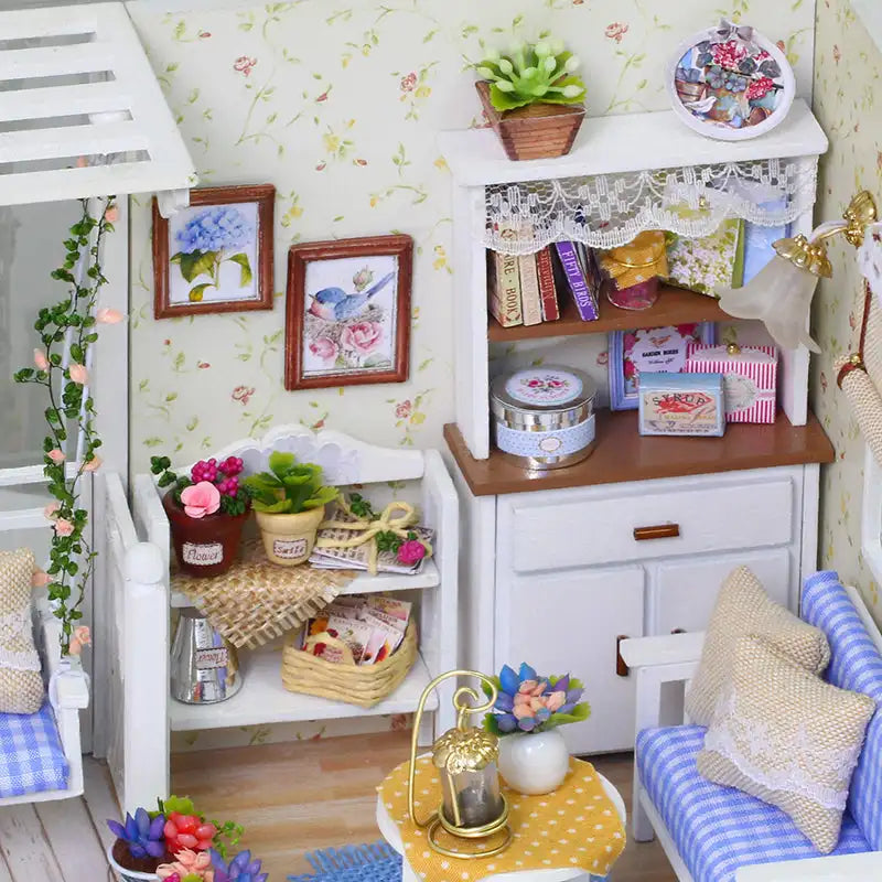 Salon ogrodowy – detale zestawu DIY