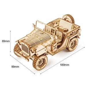 Puzzle 3D Jeep